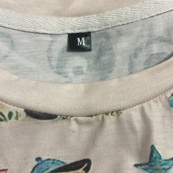 Nostalgic Animals Graphic Tee in Dusty Pink - Picture 7 of 8